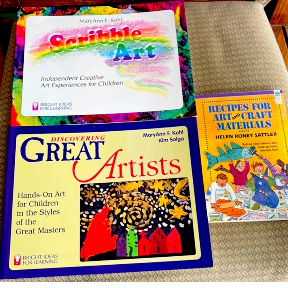 Art Books Set of 3
